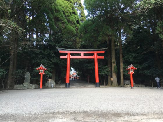 霧島神宮三の鳥居